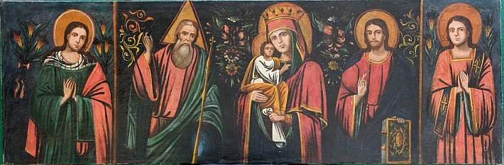 Хатня народна Подільська ікона з колекції Володимира Козюка 85