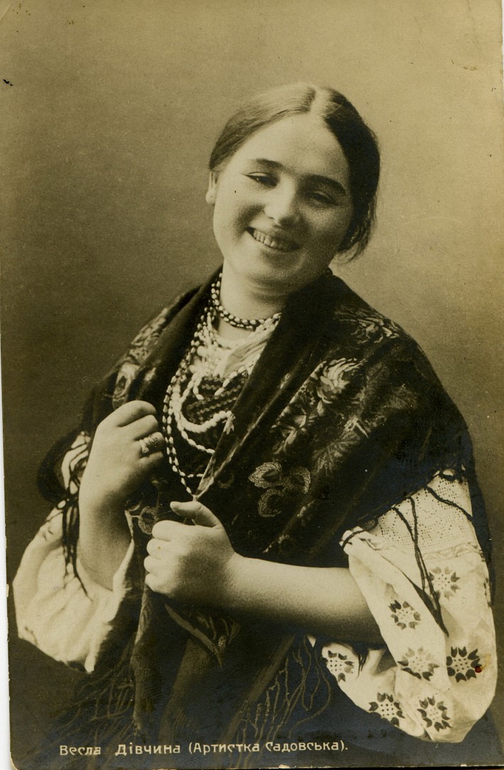 Листівки український театр 32