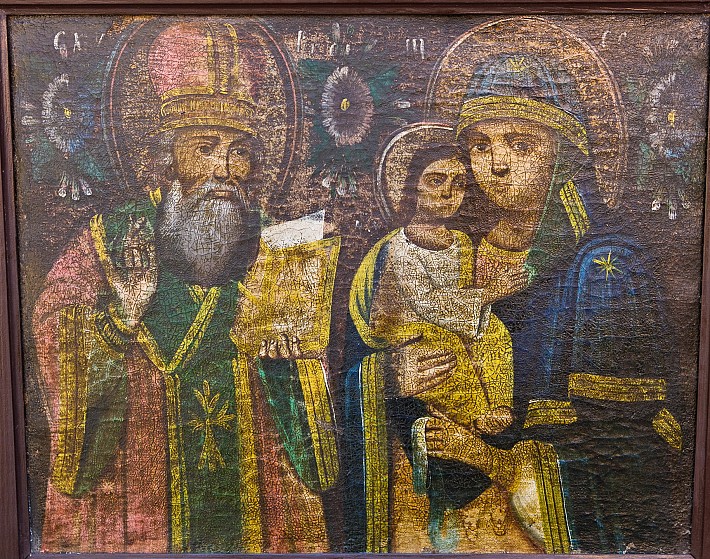 Хатня народна Подільська ікона з колекції Володимира Козюка 23