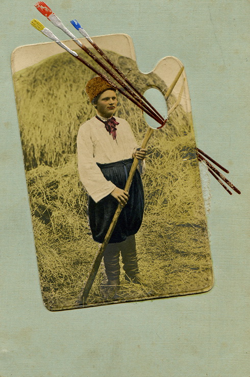 Росфарбовані листівки, типи українців 5