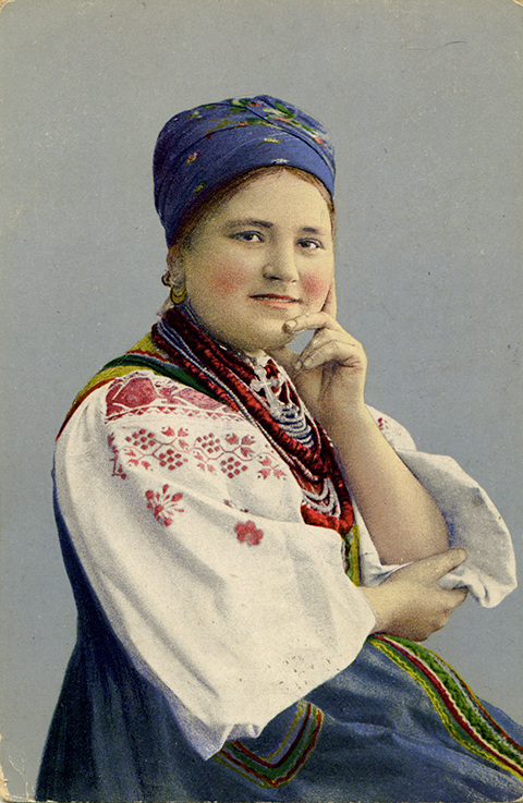 Росфарбовані листівки, типи українців 25