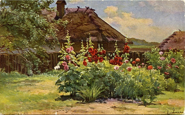 Репродукції майстрів пензля  на тему Хата під стріхою 38