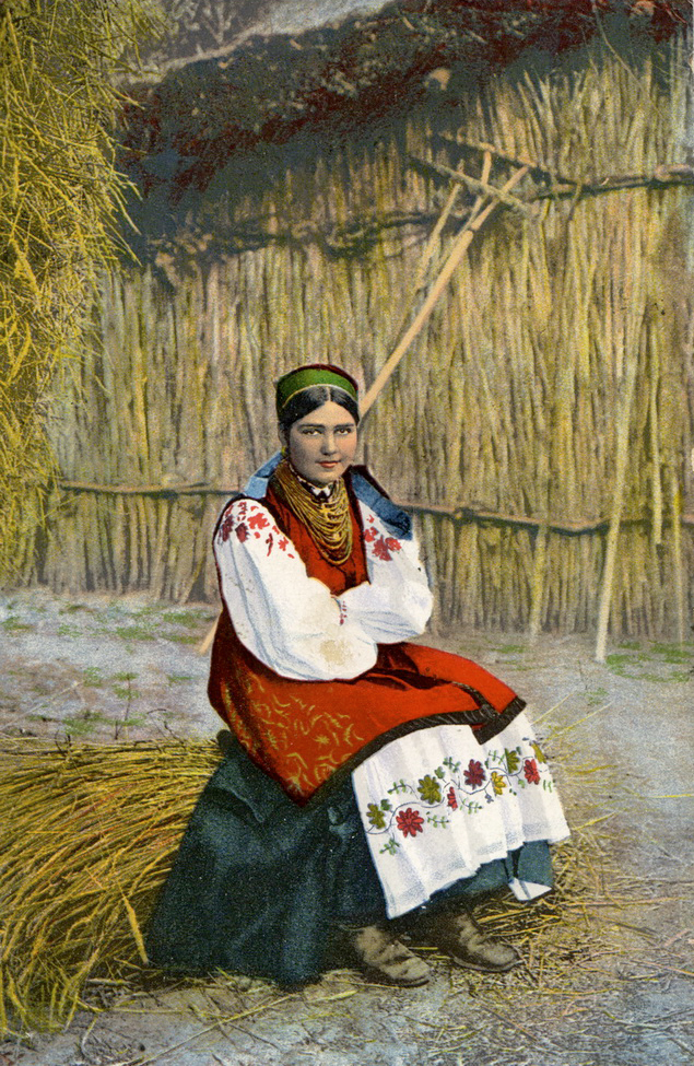 Росфарбовані листівки, типи українців 64