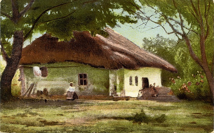 Репродукції майстрів пензля  на тему Хата під стріхою 31